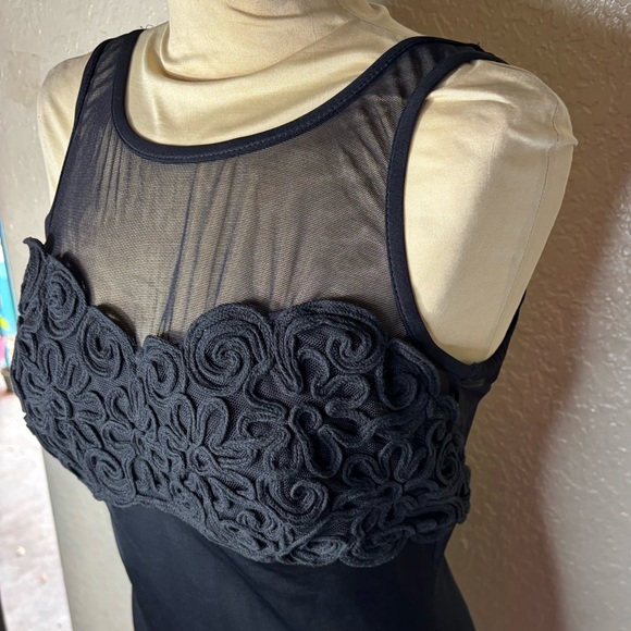 Black Sheer Floral unite! MIRACLESUIT Swimsuit - Picture 6 of 10